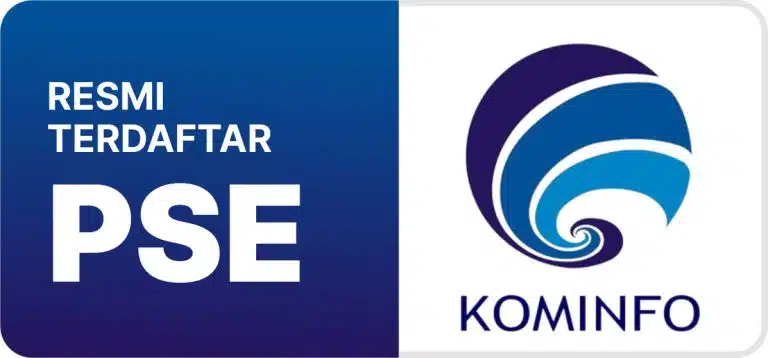 Resmi terdaftar PSE Kominfo. Buka situs pendaftaran PSE